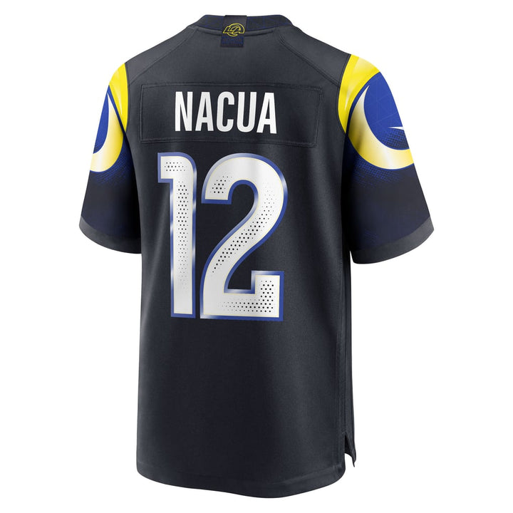 Puka Nacua Los Angeles Rams Rivalry NFL Game Jersey Nike