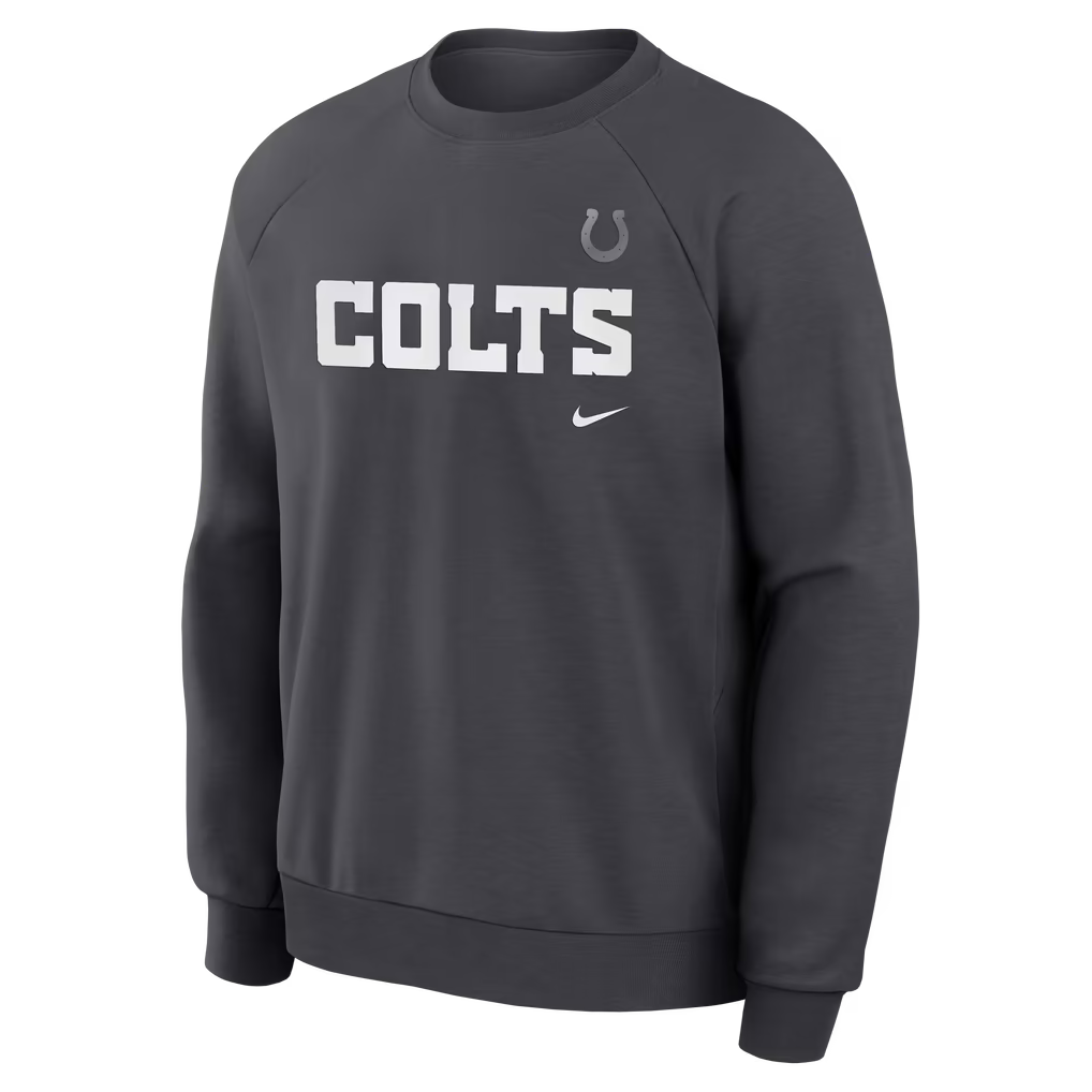 Indianapolis Colts Rivalries NFL Dri-FIT Primary Crew Nike Grey