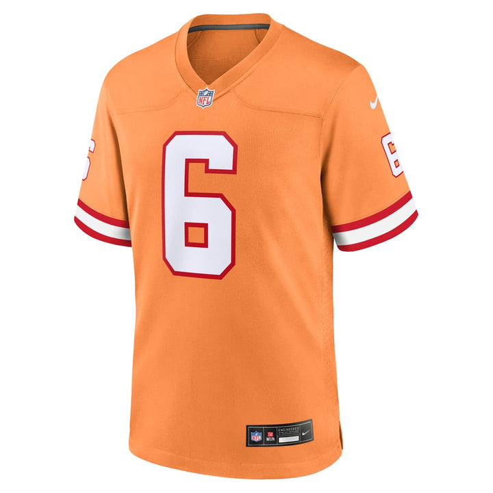 Baker Mayfield Tampa Bay Buccaneers NFL Game Jersey Alternate Nike Orange