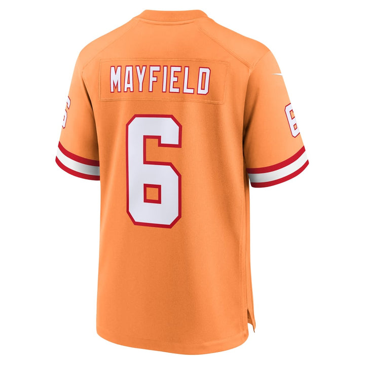 Baker Mayfield Tampa Bay Buccaneers NFL Game Jersey Alternate Nike Orange