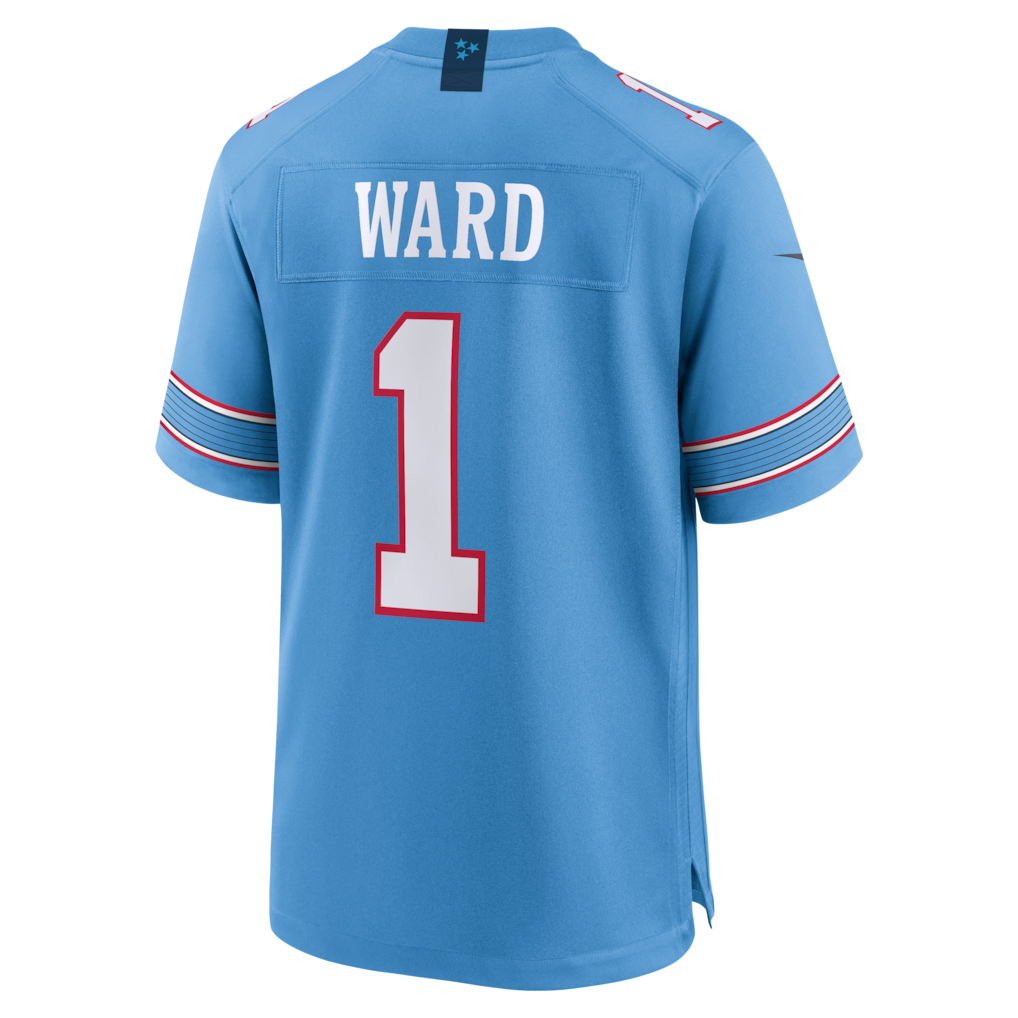 Cam Ward Tennessee Titans Home NFL Game Jersey Nike Light Blue