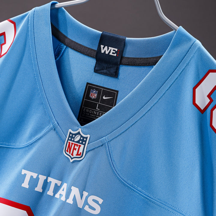 Cam Ward Tennessee Titans Home NFL Game Jersey Nike Light Blue