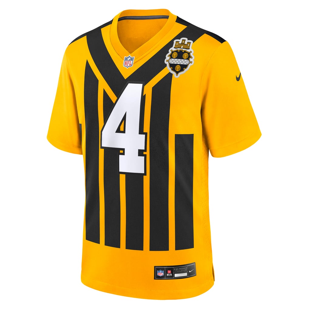 DK Metcalf Pittsburgh Steelers Alternate NFL Game Jersey Nike Yellow