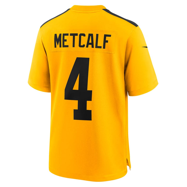 DK Metcalf Pittsburgh Steelers Alternate NFL Game Jersey Nike Yellow