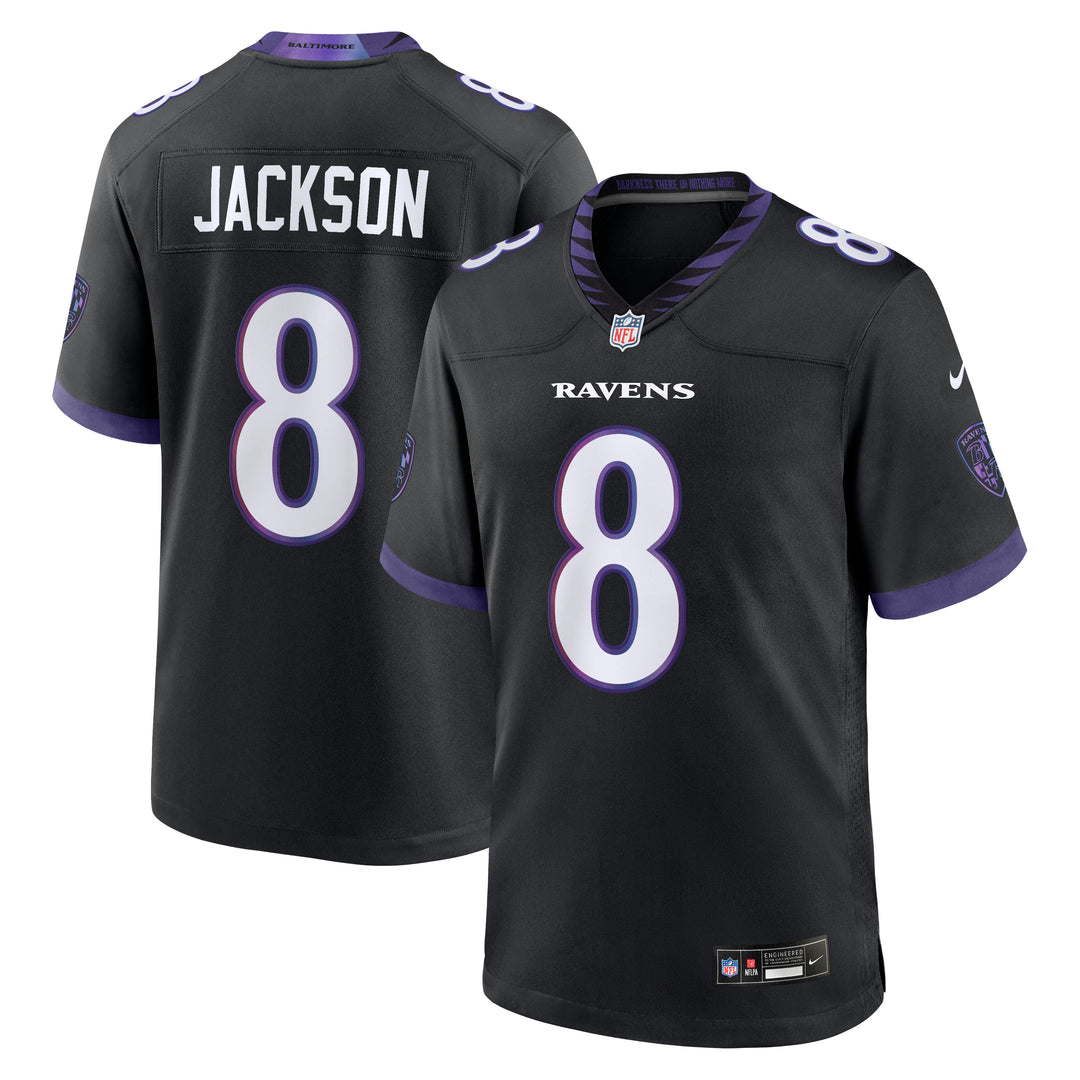 Lamar Jackson Baltimore Ravens NFL Alternate Jersey Nike