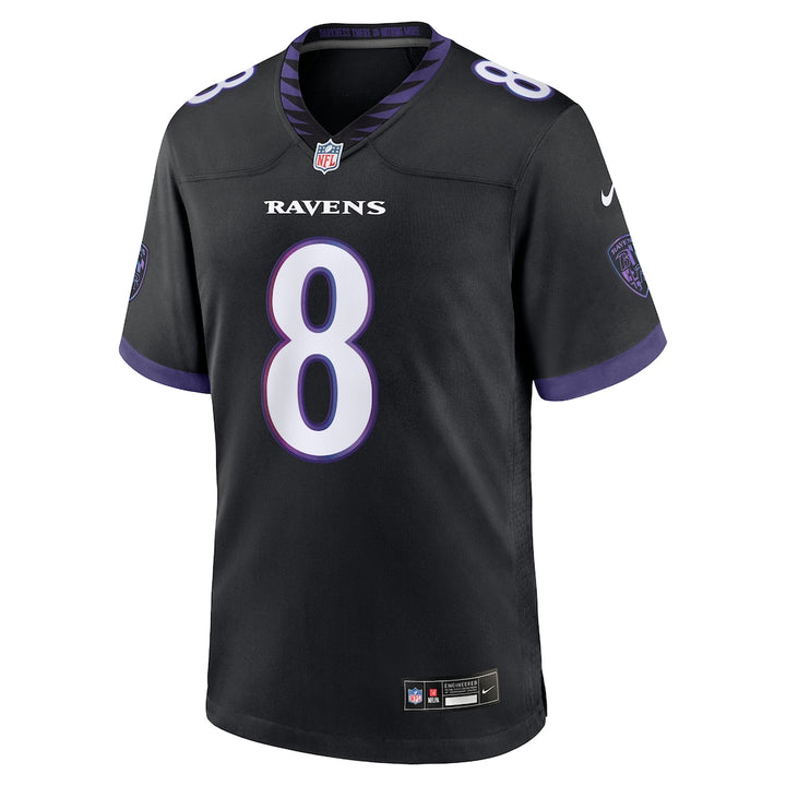 Lamar Jackson Baltimore Ravens NFL Alternate Jersey Nike