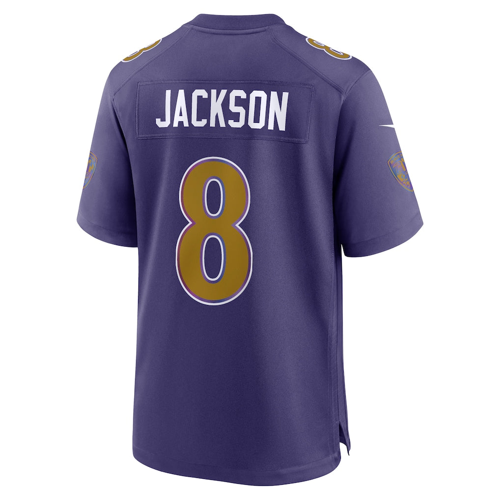 Lamar Jackson Baltimore Ravens 2026 NFL Game Secondary Alt. Jersey Nike