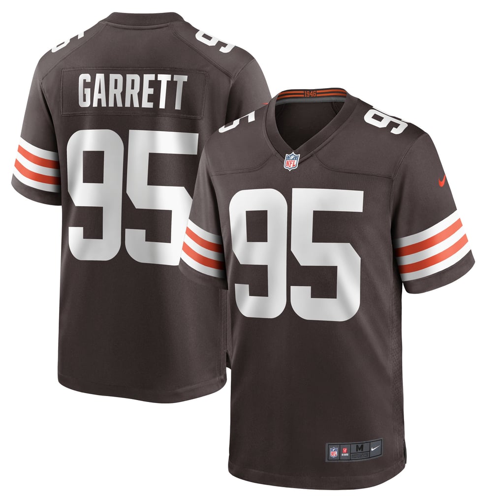 Myles Garrett Cleveland Browns NFL Home Game Jersey Nike Brown