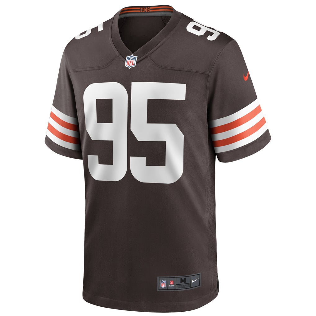 Myles Garrett Cleveland Browns NFL Home Game Jersey Nike Brown