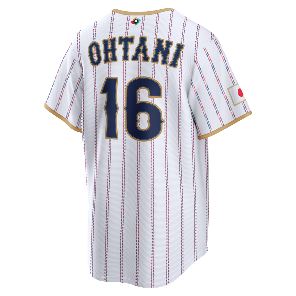 Shohei Ohtani Japan World Baseball Classic MLB Home Stadium Jersey Nike