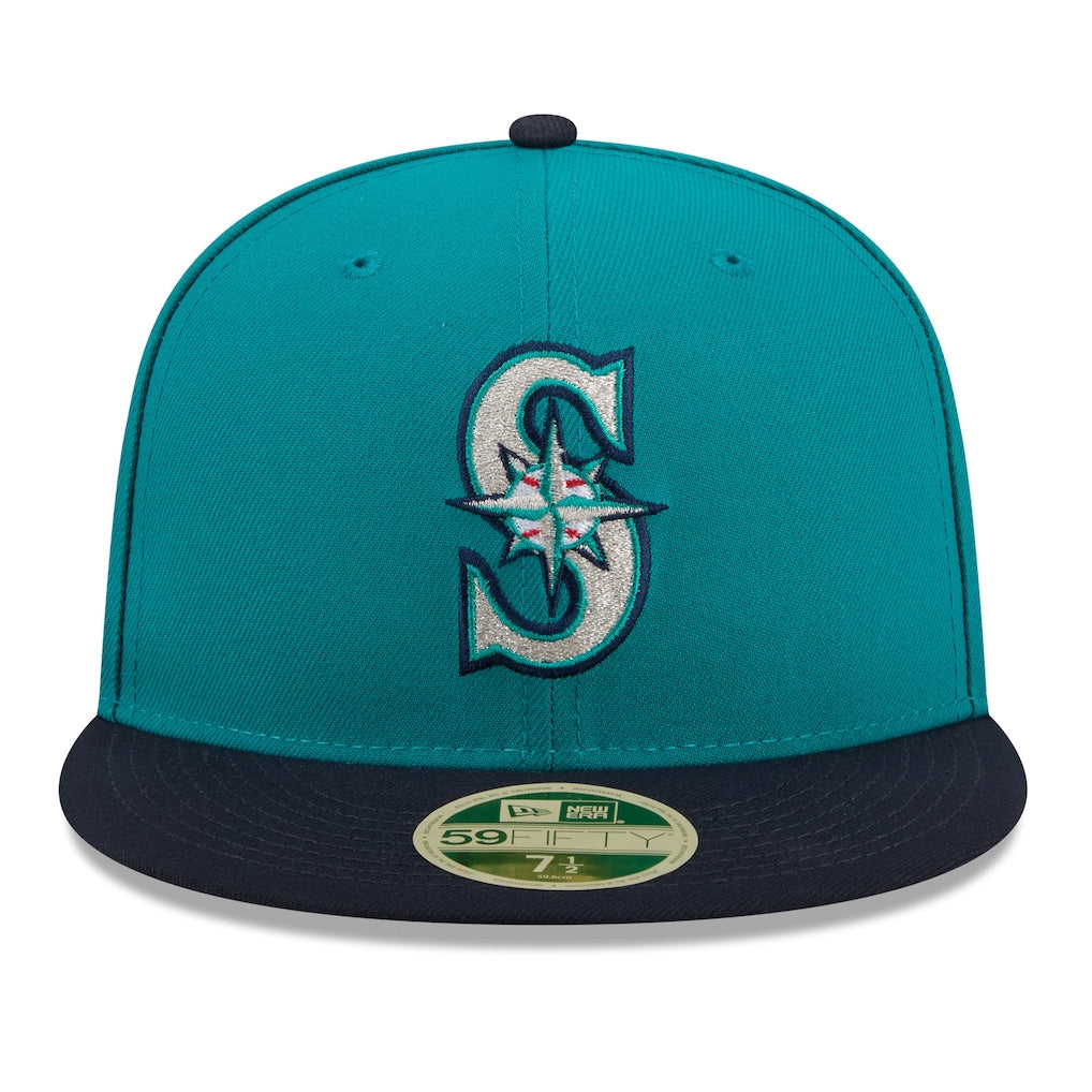 Seattle Mariners MLB26 Hall Of Fame 59FIFTY Fitted New Era Turquoise/Navy