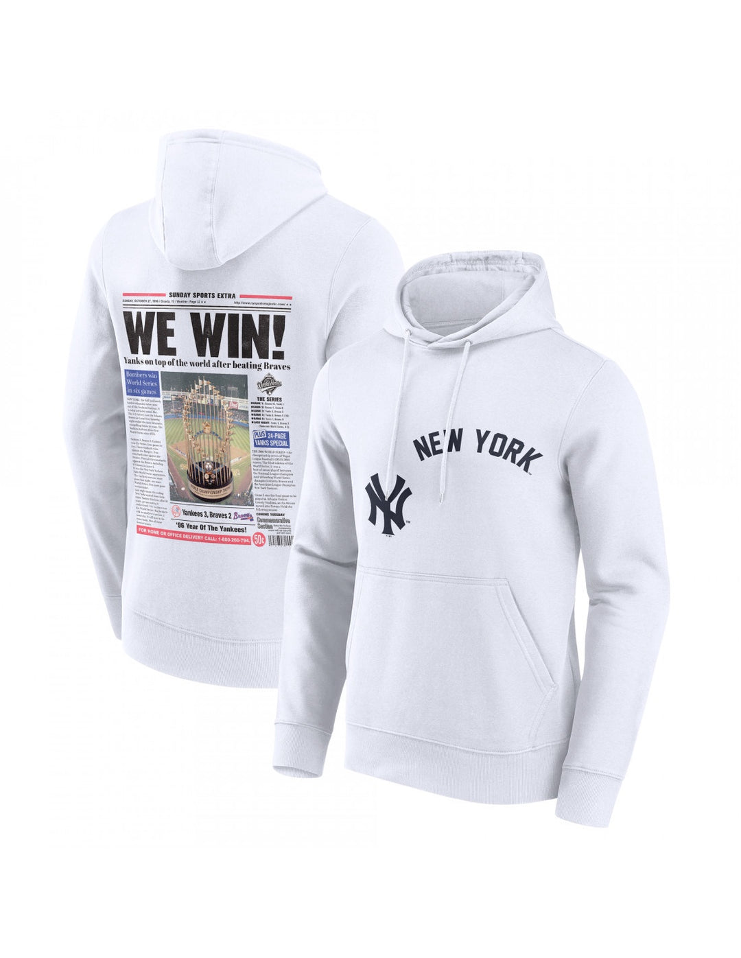 Fanatics - Champs Elevated Hoodie - New York Yankees