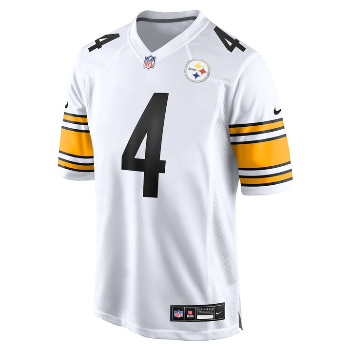 DK Metcalf Pittsburgh Steelers NFL Road Jersey Nike White