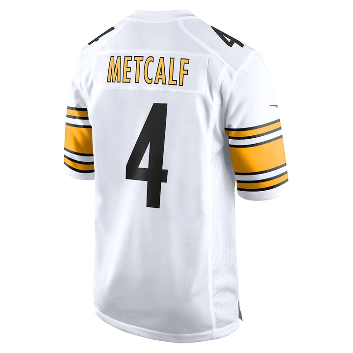DK Metcalf Pittsburgh Steelers NFL Road Jersey Nike White