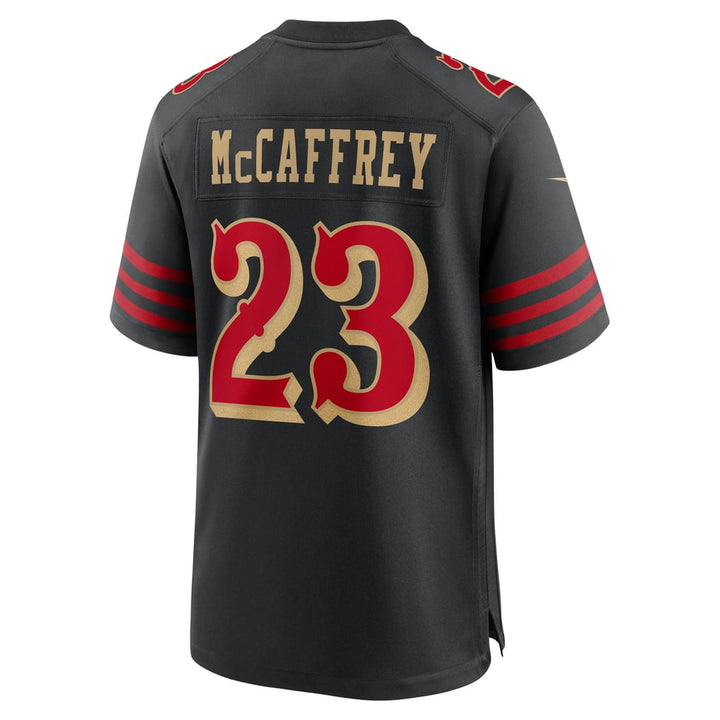 Christian McCaffrey San Francisco 49ers NFL Rivalries Game Jersey Nike Black
