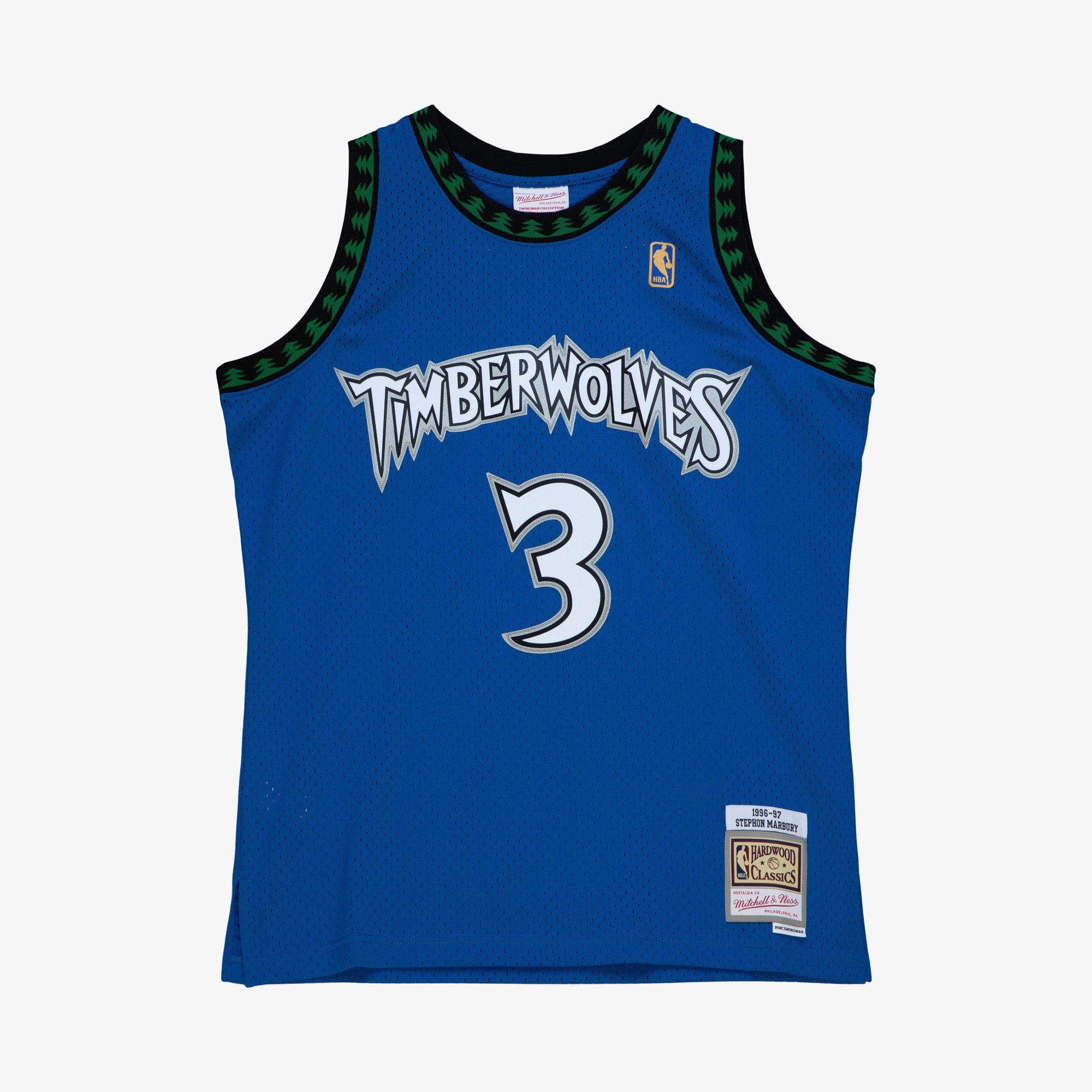 Stephon Marbury Minnesota Timberwolves 1996-1997 Home NBA Swingman