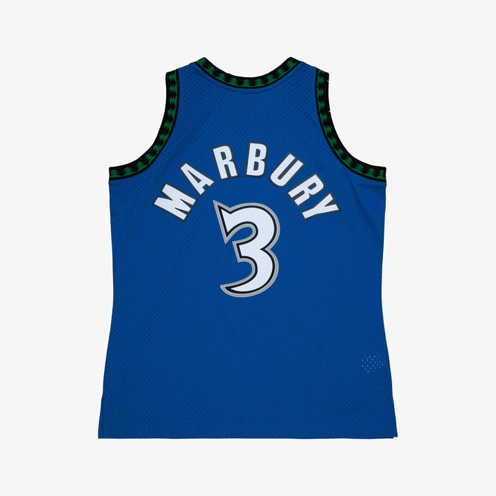 Stephon Marbury Minnesota Timberwolves 1996-1997 Home NBA Swingman Jersey Mitchell &amp; Ness