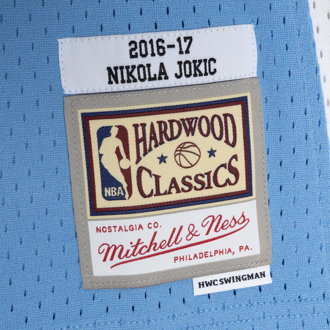 Mitchell &amp; Ness - NBA Swingman Jersey - Denver Nuggets - Nikola Jokic - 2016-2017 - Road