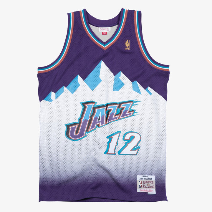 Mitchell &amp; Ness - NBA Swingman Jersey - John Stockton - Utah Jazz - 1996-1997