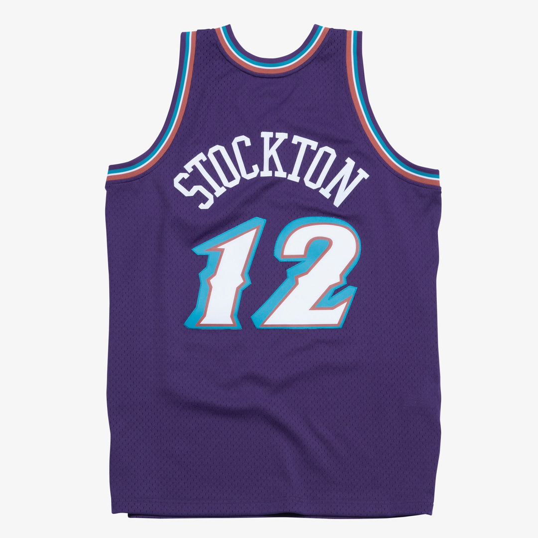 Mitchell &amp; Ness - NBA Swingman Jersey - John Stockton - Utah Jazz - 1996-1997