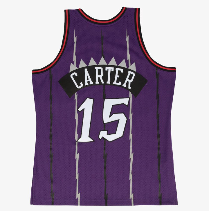 Mitchell &amp; Ness Swingman Jersey Vince Carter Toronto Raptors Purple 1998-99