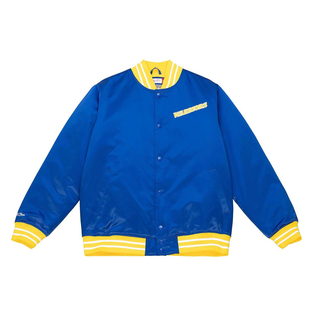 Mitchell &amp; Ness - NBA Heavyweight Satin Jacket - Golden State Warriors