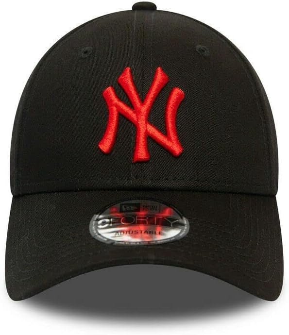 New York Yankees League Essential 9FORTY Strapback New Era Black/Red