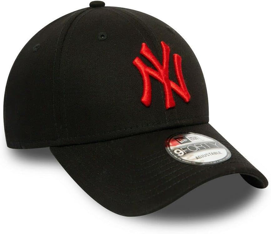 New York Yankees League Essential 9FORTY Strapback New Era Black/Red