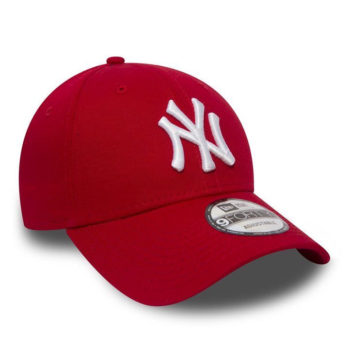 New York Yankees League Essential 9FORTY Strapback New Era Red/White