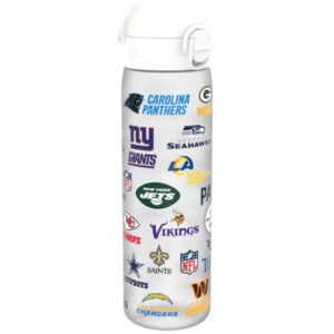 ION8 - One Touch Stainless Steel Waterbottle - NFL All Team
