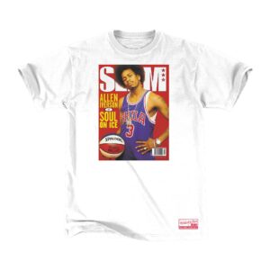 Mitchell & Ness - Slam Cover T-Shirt - Allen Iverson - White