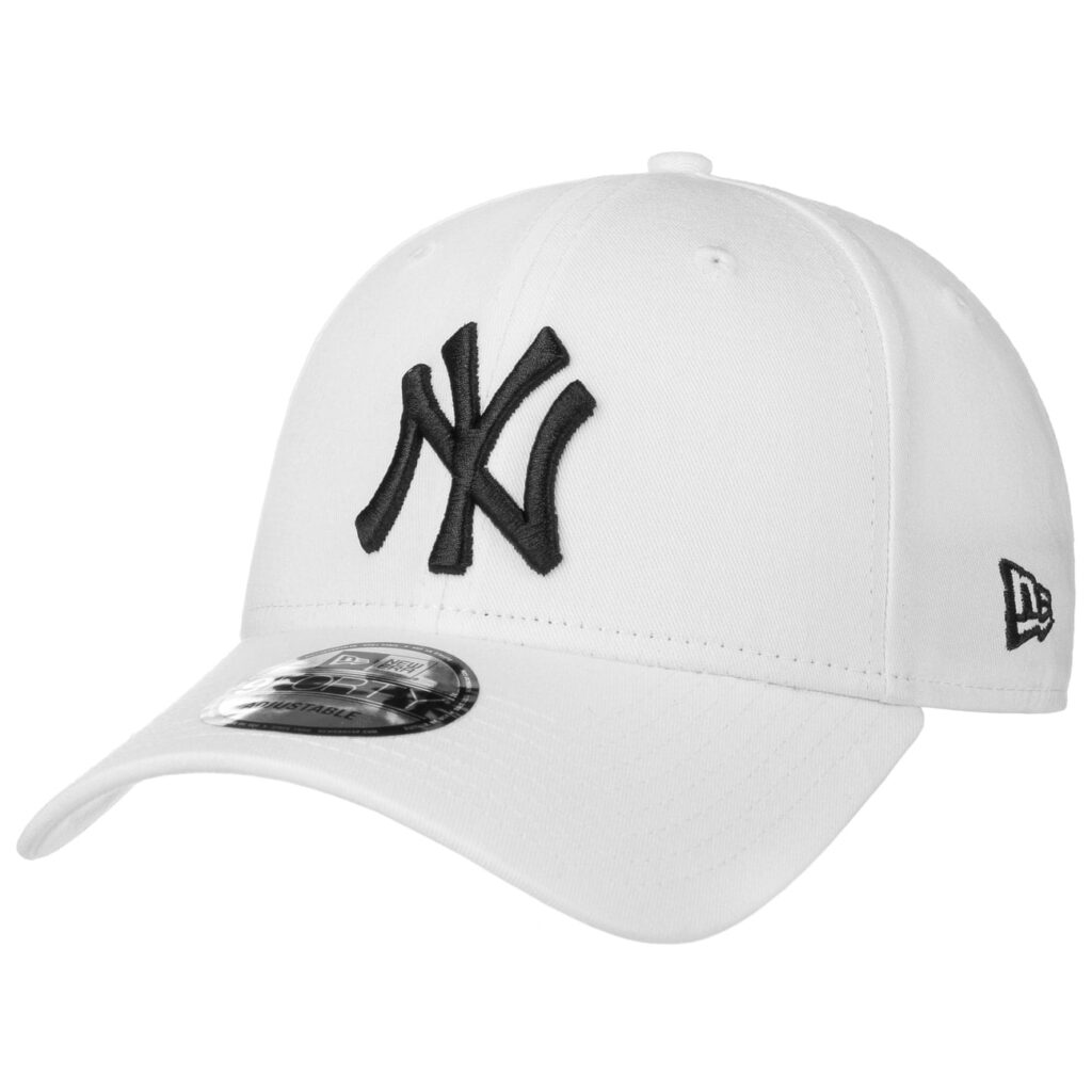 New Era - 9FORTY - League Basic - New York Yankees - White/Black