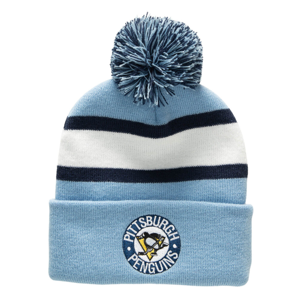 Mitchell & Ness - Stripe Pom Knit - Pittsburgh Penguins