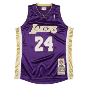 Mitchell & Ness - NBA Authentic Jersey - Los Angeles Lakers - Kobe Bryant - HOF Jersey #24 - Purple