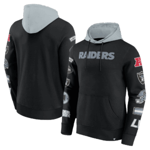 Fanatics - NFL - Colorblock Badge Fleece Hoodie - Las Vegas Raiders