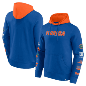 Fanatics - NCAA - Colorblock Badge Fleece Hoodie - Florida Gators