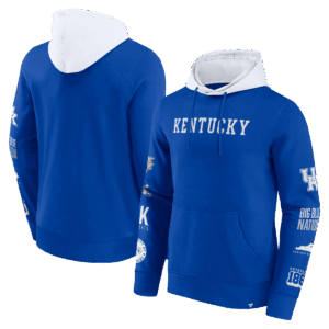 Fanatics - NCAA - Colorblock Badge Fleece Hoodie - Kentucky Wildcats