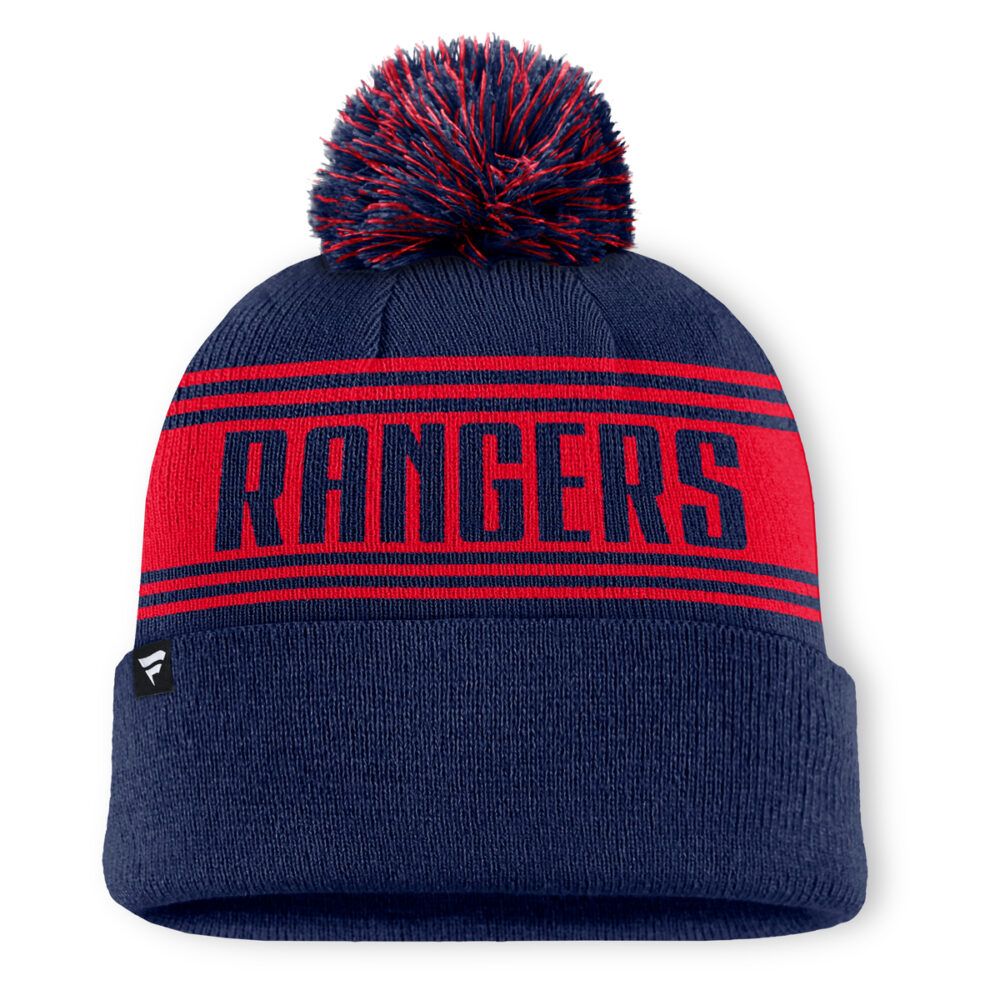 Starter - New York Rangers - A/CAP Beanie Cuff W/Pom