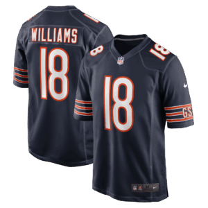 Caleb Williams Chicago Bears Home NFL Game Jersey Nike