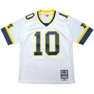 Mitchell & Ness - NCAA White Jersey - Michigan Wolverines - Tom Brady - 1999