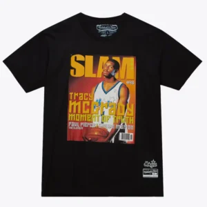 Mitchell & Ness - Slam Cover Tee - Tracy McGrady - Black