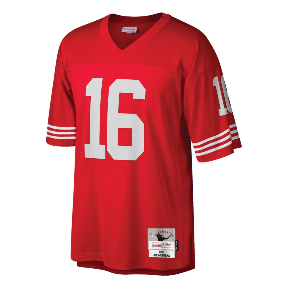 Joe Montana San Francisco 49ers Home NFL Legacy Jersey Mitchell & Ness – Bild 2