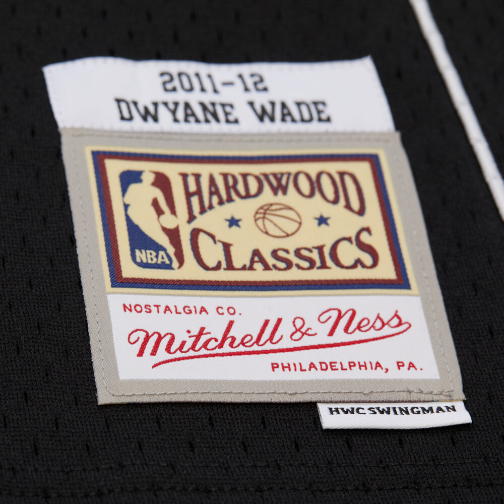 Mitchell & Ness - NBA Swingman Jersey - Dwyane Wade - Miami Heat - 2011-2012 - Alternate Jersey - Afbeelding 6