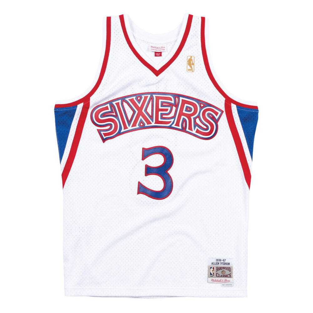 Mitchell & Ness - NBA Swingman Jersey - Allen Iverson - Philadelphia 76ers - 1996-1997 - White