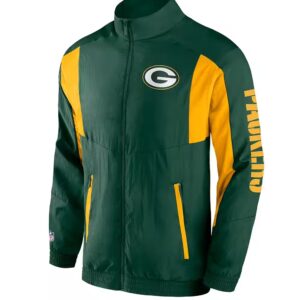 Fanatics - NFL Woven Track Jacket - Green Bay Packers