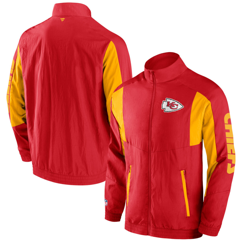 Fanatics - NFL Woven Track Jacket - Kansas City Chiefs - Image 3