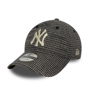 New York Yankees Houndstooth 9TWENTY Strapback Black