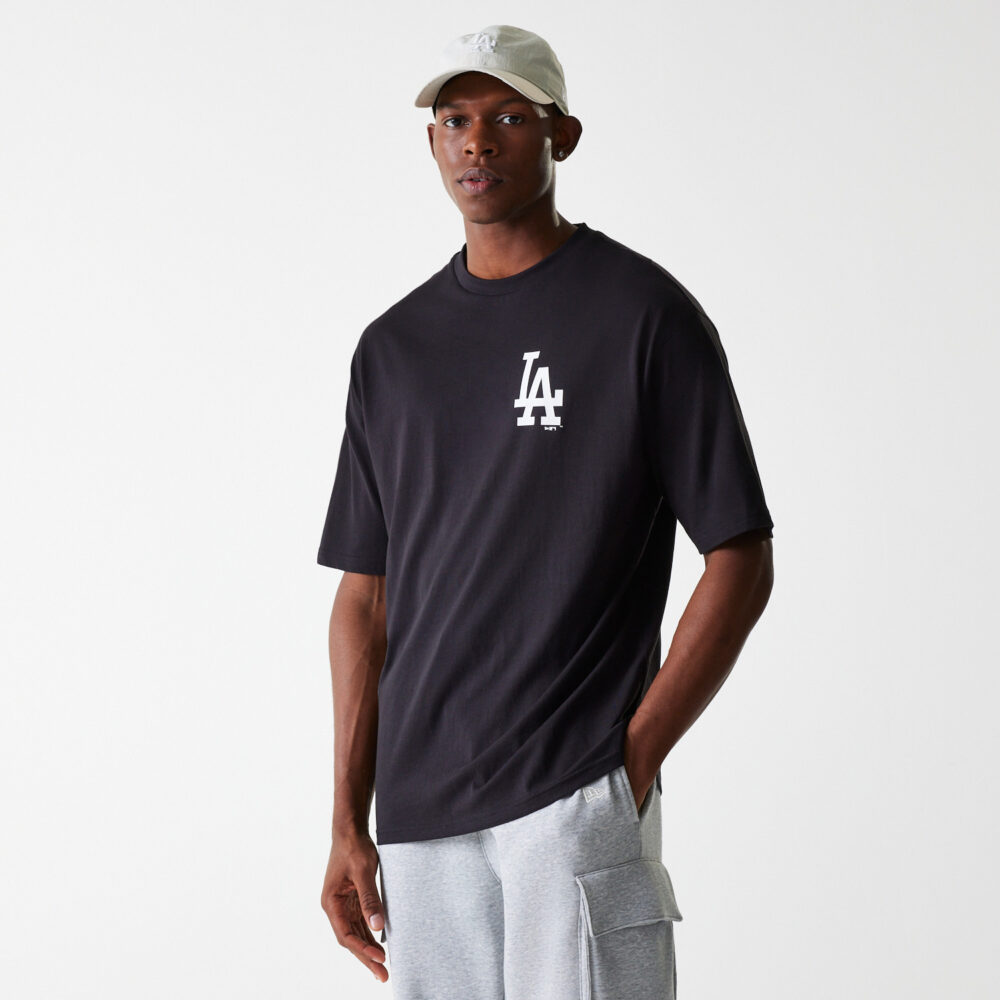 Los Angeles Dodgers MLB Food Graphic OS Tee Black New Era – Bild 5