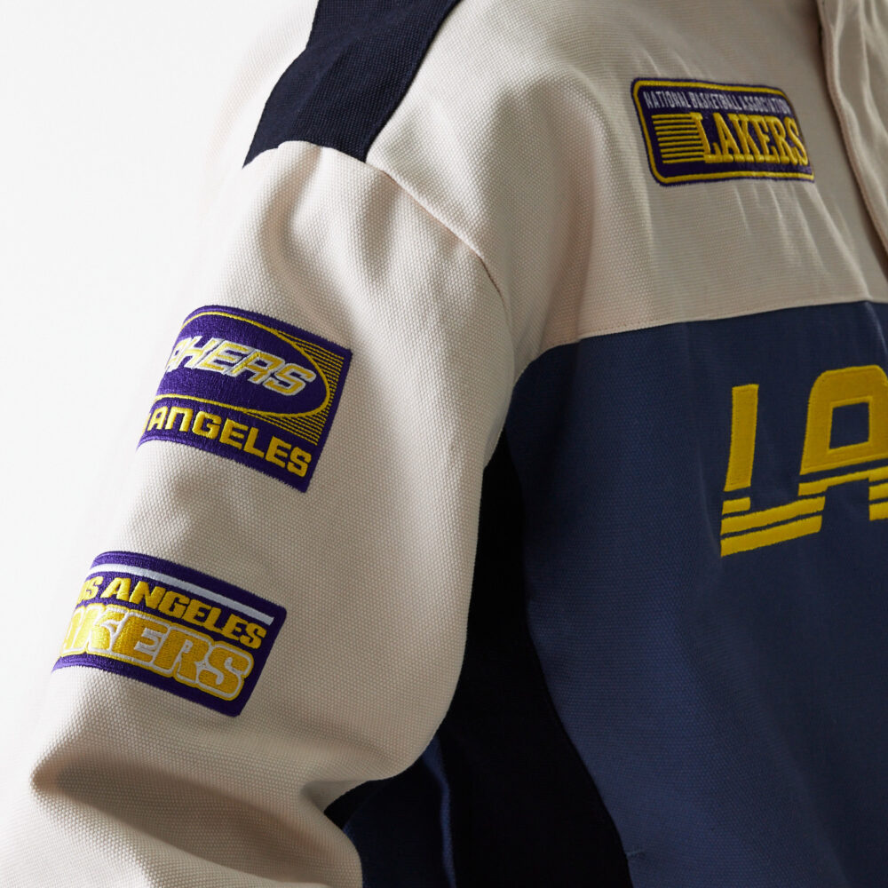 Los Angeles Lakers NBA Motorsport Jacket New Era – Bild 8