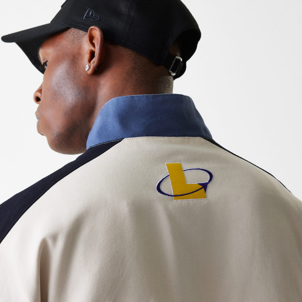 Los Angeles Lakers NBA Motorsport Jacket New Era – Bild 5